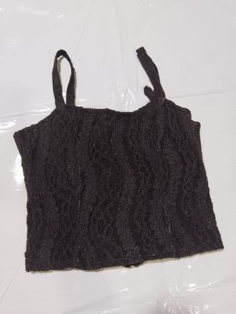 TVZ Black Lace Camisole Top