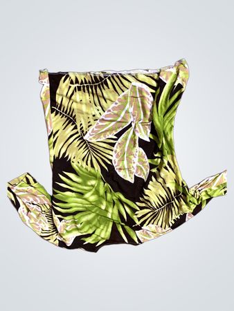 UGO REALI Tropical Print Top