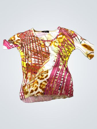 isaBelle Damen T-Shirt mit grafischem Druck
