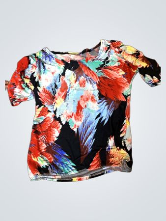 Blumenmuster Top