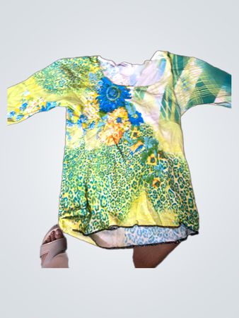 Prunelle Damen Floral Print Langarmoberteil