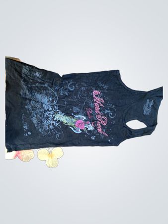 Hard Rock Cafe Paris Graphic Tank Top