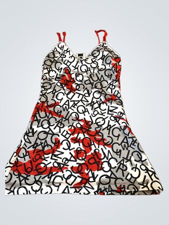 Anne Klein Grafikdruck Mini-Kleid