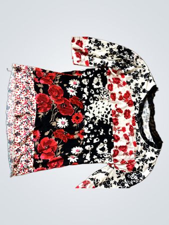 In-Print Floral Print Top