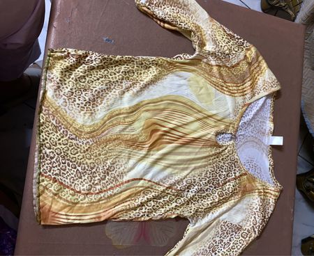 Damen Langarmshirt mit Tierdruck