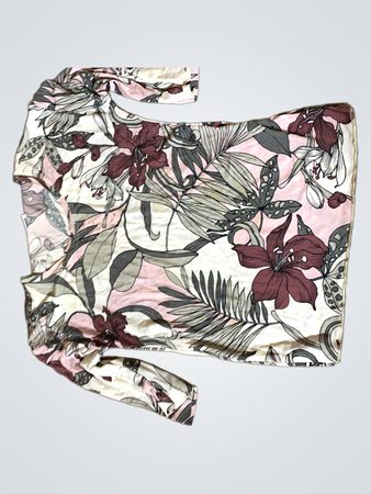 aj modell Floral Print Long Sleeve Top