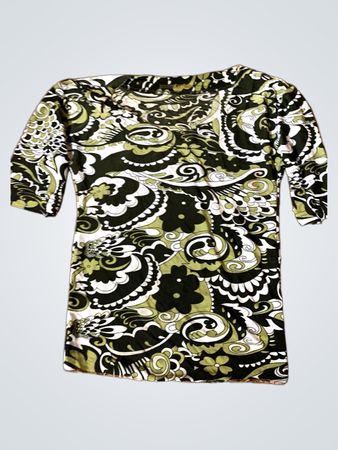 Langarmshirt mit Blumenmuster