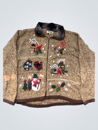 Cottage Cove Winter Holiday Sweater