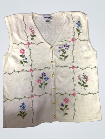Anthony Richards Floral Vest
