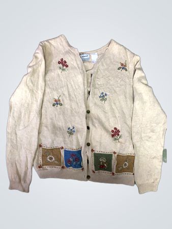 alfred dunner Petite Cardigan