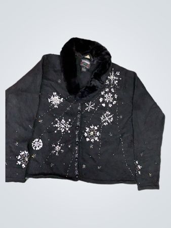 Black Snowflake Jacket