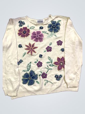 Unbranded Floral Sweater