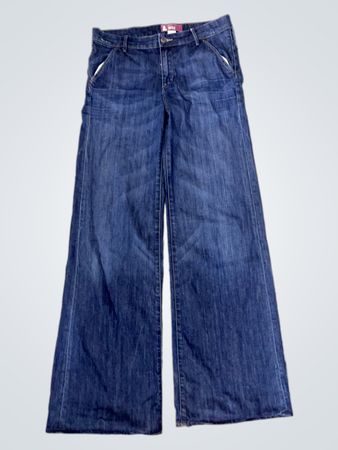 weite Beinform Jeans
