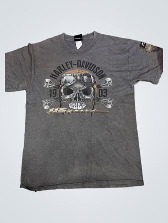 Harley-Davidson Skull Graphic T-Shirt