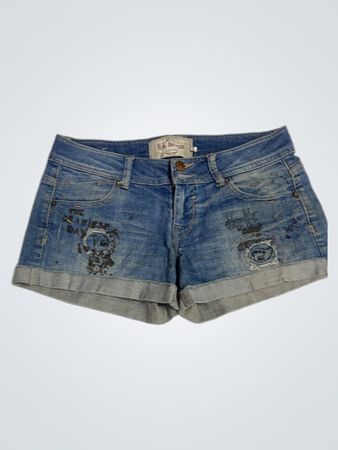 Bsk Design Damen Denim Shorts