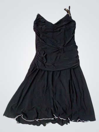 Rose Black Dress