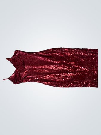 Boohoo Night Sequin Midi Dress