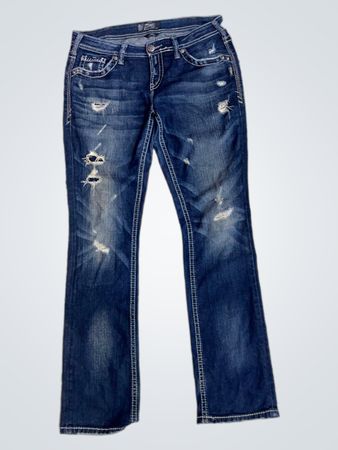 Silver Jeans Co. Damen Bootcut-Jeans