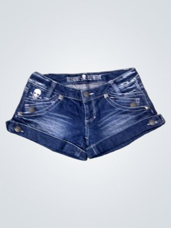 ELEMENT Skull Denim Shorts