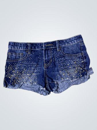 AMISU Jeansshorts mit Verzierungen