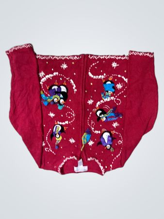 Tiara International Christmas Collection Zip-Up Sweatshirt