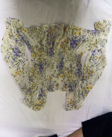 Pimkie Floral Smocked Blouse