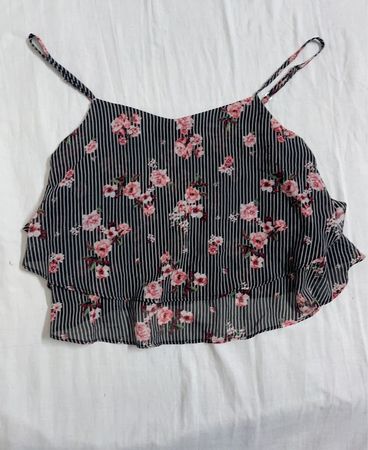 Tally Weijl Floral Stripe Cami Top