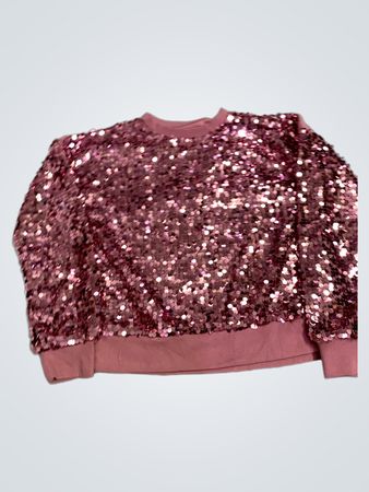 F&F Paillettenärmel Sweatshirt