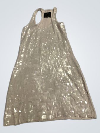 E.ART Pailletten-Trägerkleid