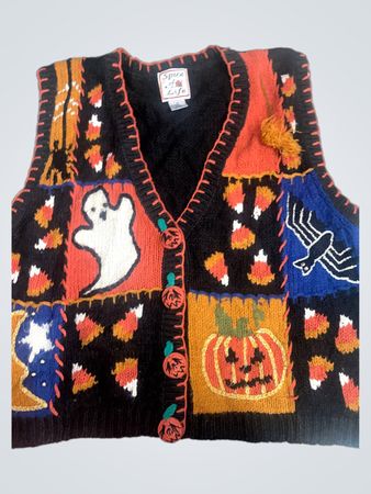Spice of Life Halloween Sweater Vest