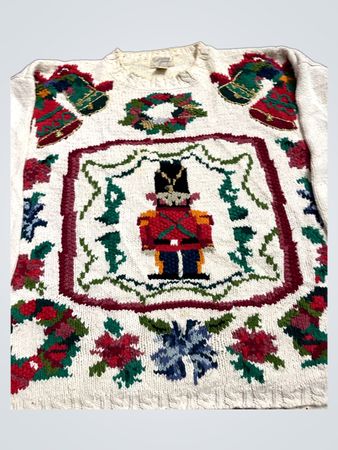 Audrey Jones Christmas Nutcracker Sweater