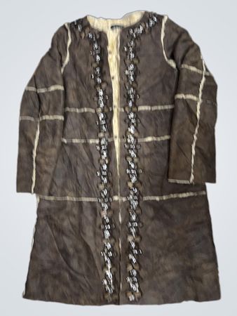 jean paul shearling coat