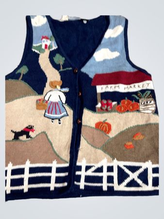 Farm Market Sweater Vest
