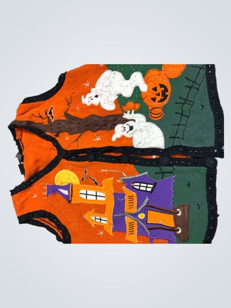Holiday Editions Halloween Sweater Vest