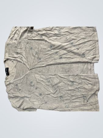 Sack Harbor Gray Cardigan mit Verzierungen