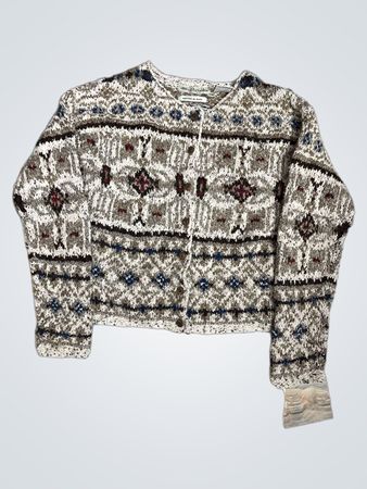 David Brooks Petites handgestrickter Pullover
