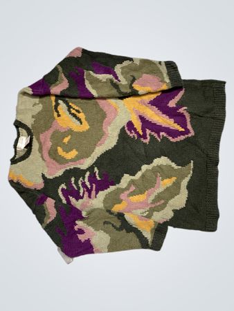 Jones New York Sport Abstract Camo Strickpullover