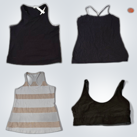 Lululemon Tank Top & Sports Bra Bundle 10 Pc Athletic Wear Lot