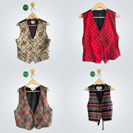 Vest Lovers Bundle - 10 Unique Waistcoats Attitudes, Alice Stuart, HYPE & More