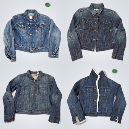 Levi's, Diesel & 5 weitere Jeansjacken-Bundle