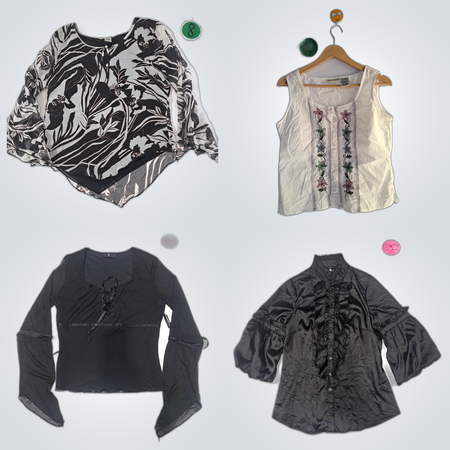 Smash LAPIS Zara Bundle : Lot de mode féminin de 10 pièces - Haut et jupe