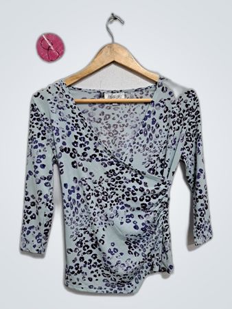 Jennifer Lopez Leopard Print Top