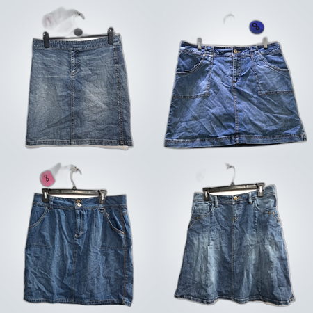 Y2K Denim Skirt
