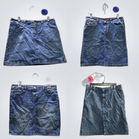 Y2K Denim Skirt