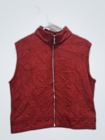 Red Quilted Vest