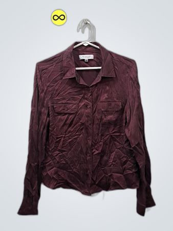 Blouse bordeaux Emanuel Ungaro