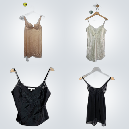 victoria's secret lace trim camisole