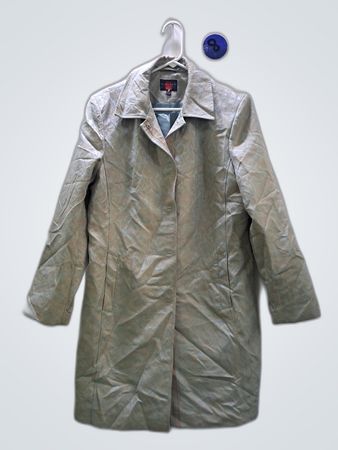 Gallery Silver Trench Coat