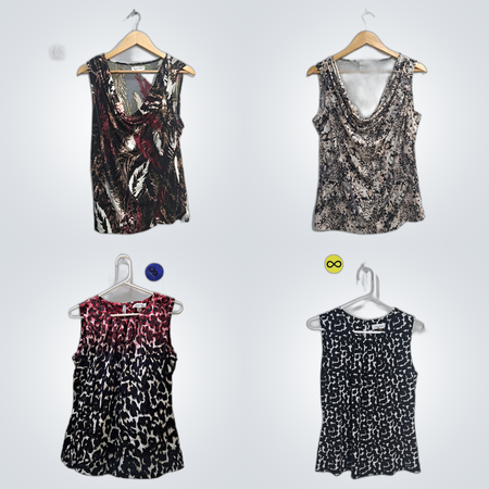 Calvin Klein Printed Blouses Bundle