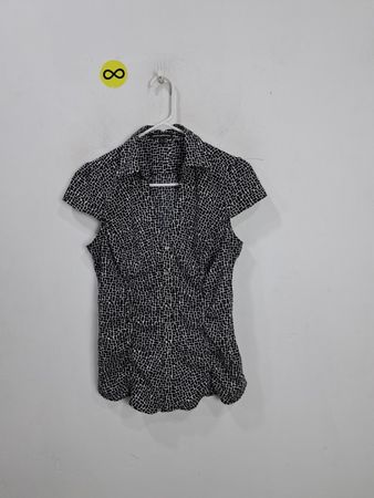 Express Printed Sleeveless Blouse